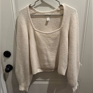 H&M Women’s Cream Sweater
